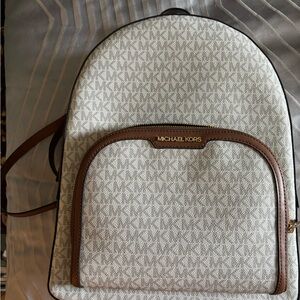 Michael Kors Monogram Backpack